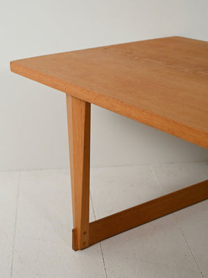 Coffee Table in rovere di Svante Skogh, anni 60 5