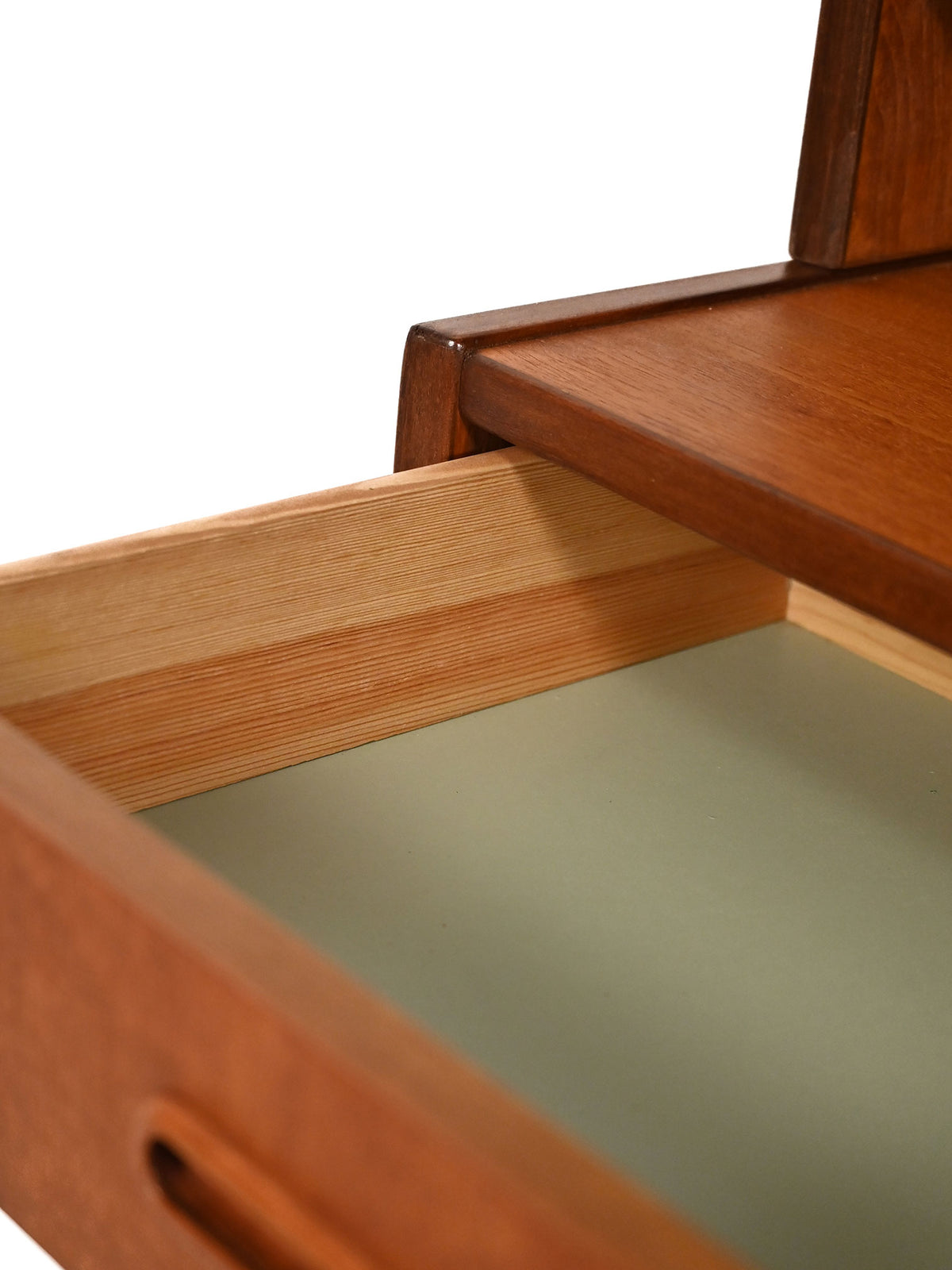 Piccola libreria scandinava in teak, anni ’60 6