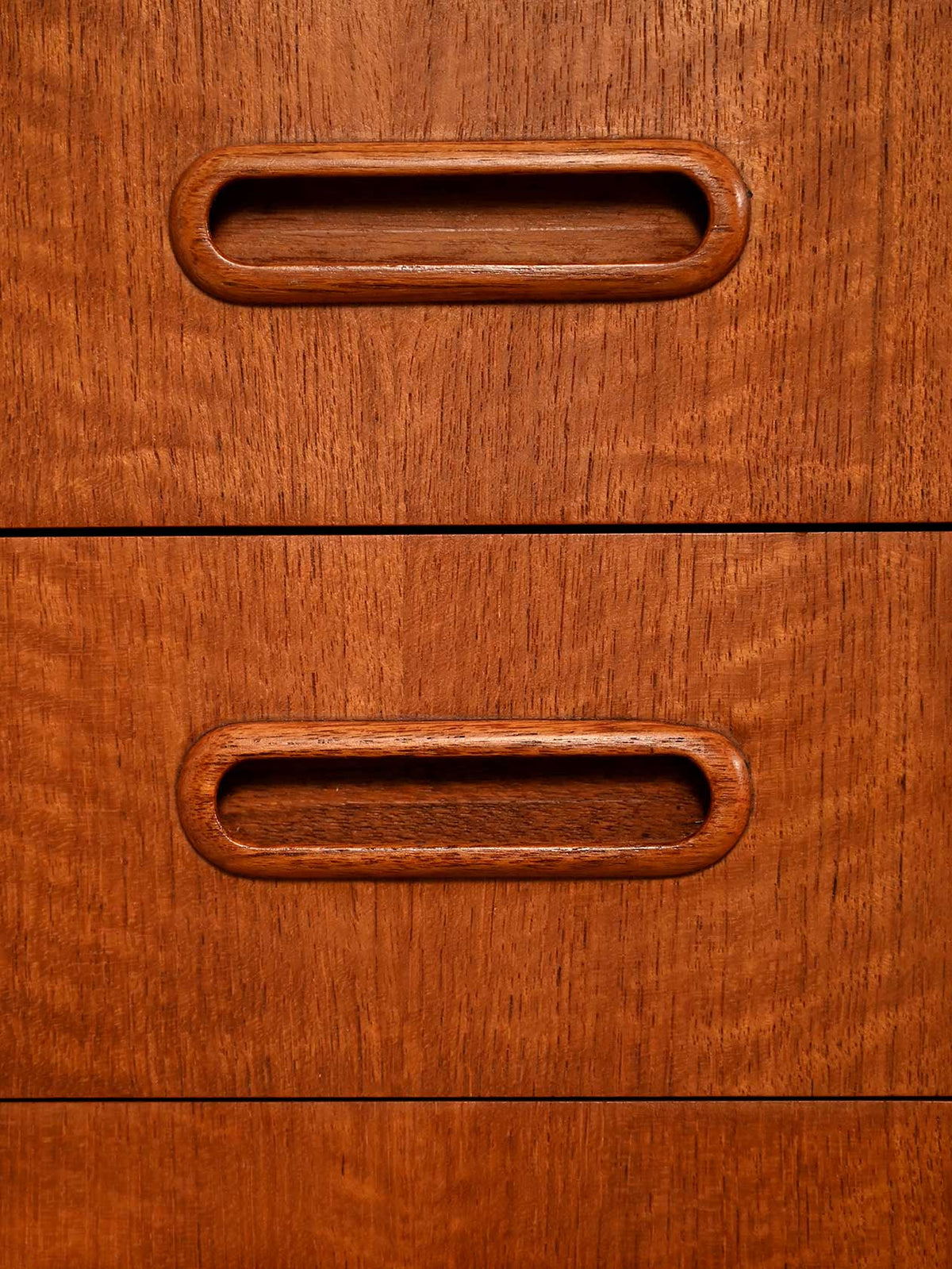 Piccola libreria scandinava in teak, anni ’60 7