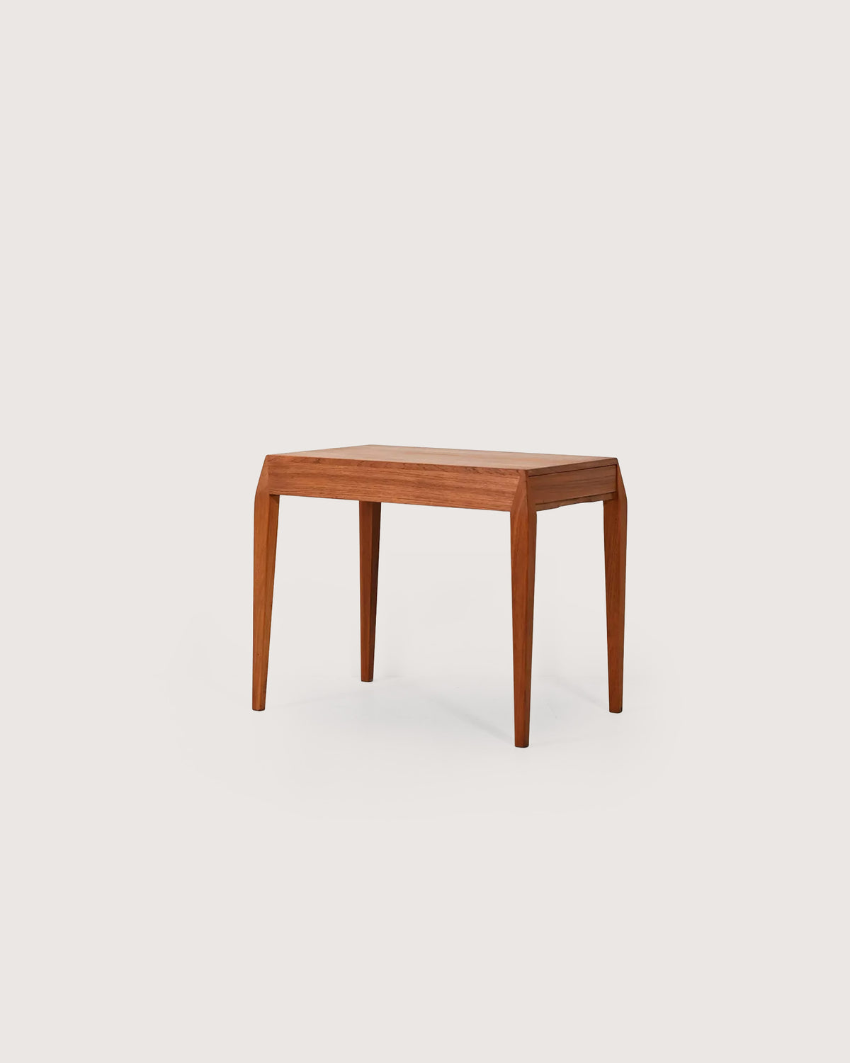 Tavolino da cucito in teak di Severin Hansen