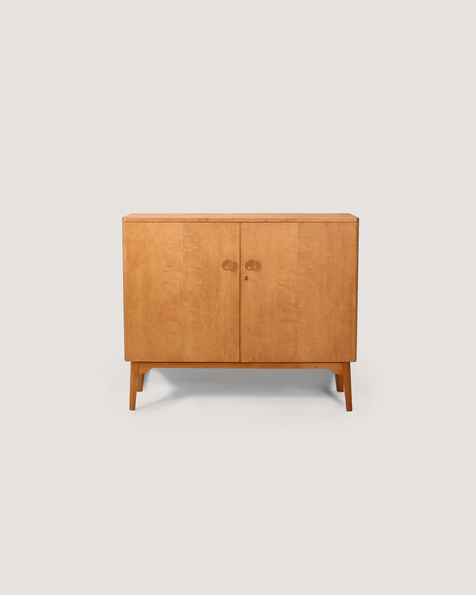 Highboard in betulla “Swedish Grace”, anni ’40