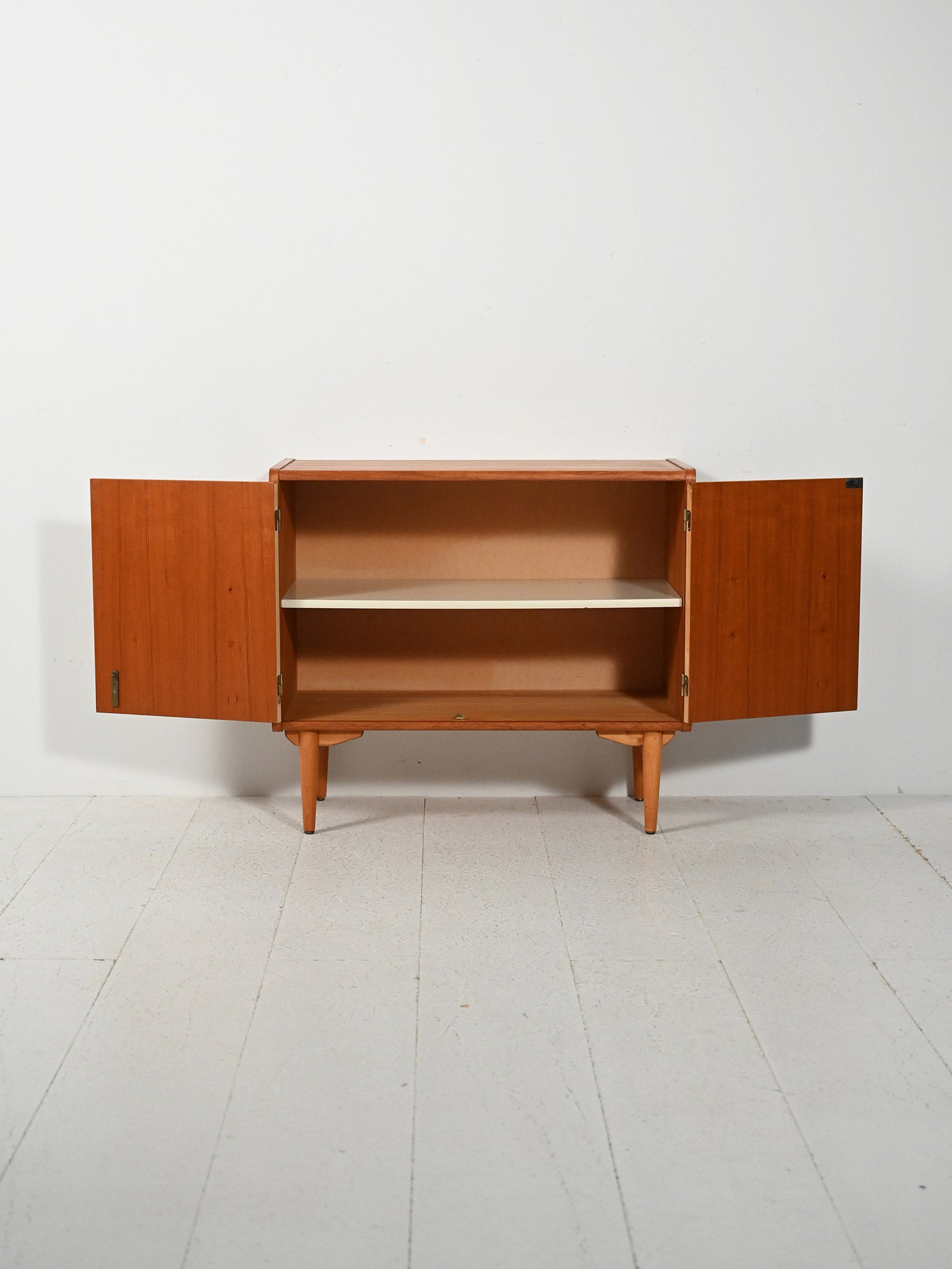 Cabinet scandinavo in teak e rovere Sonett, anni ’60 2