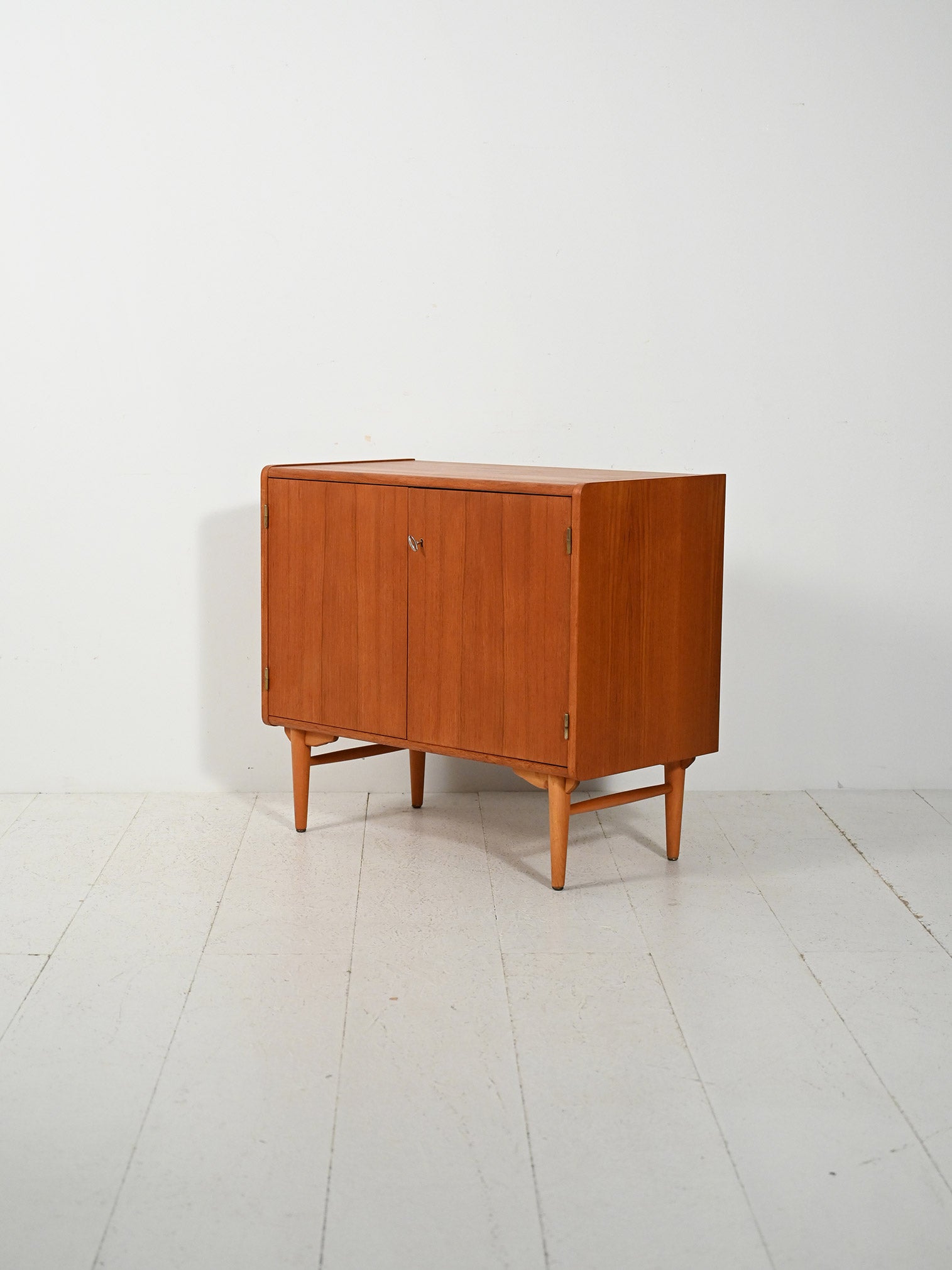 Cabinet scandinavo in teak e rovere Sonett, anni ’60 4