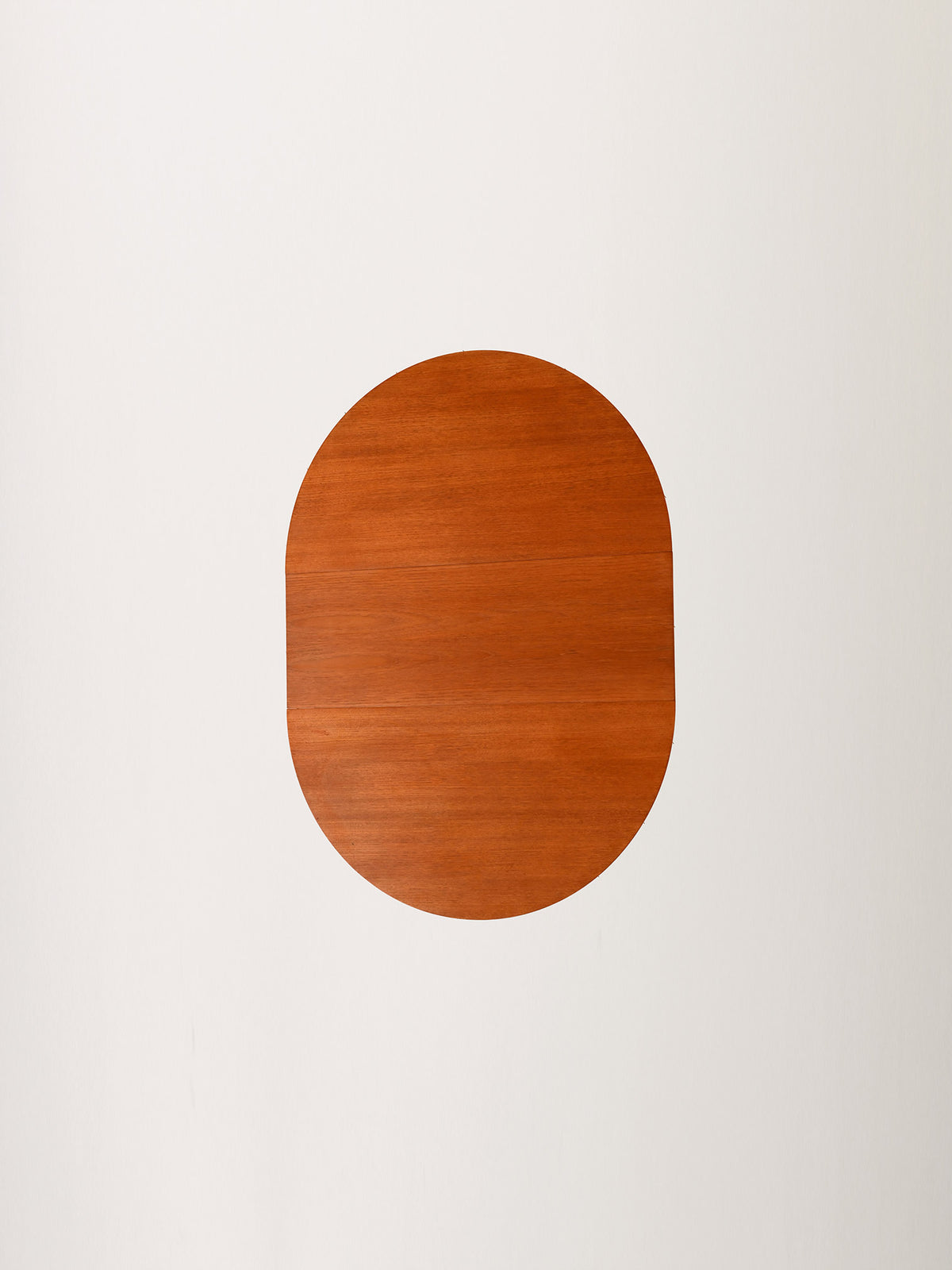 Tavolo rotondo allungabile scandinavo teak anni ’60 6