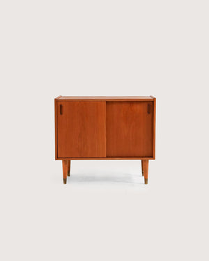 Cabinet scandinavo mid-century in teak, anni '50
