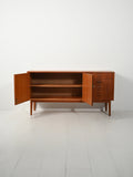 Sideboard scandinavo in teak anni 60 2