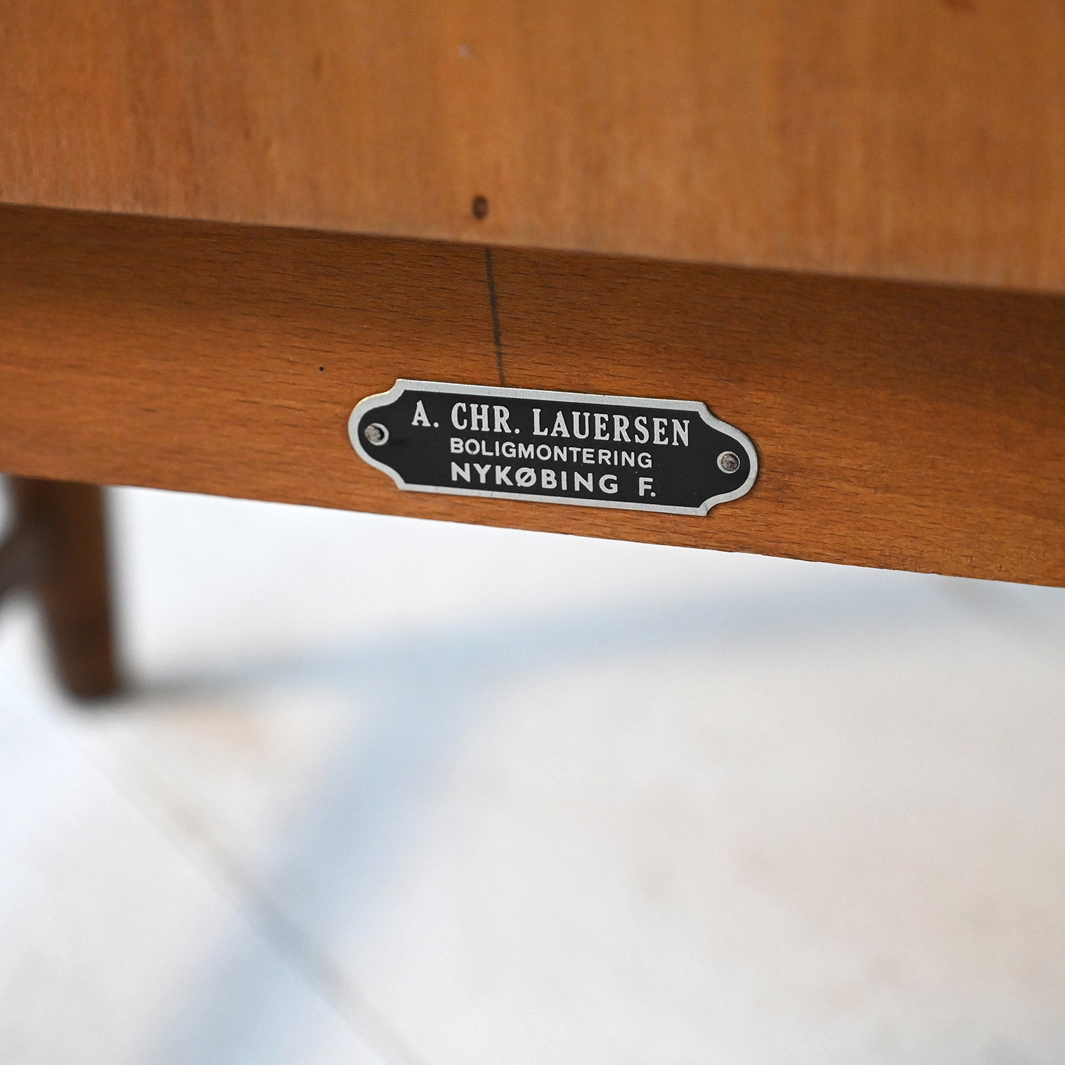 Comodini in teak A. Chr. Laursen, Danimarca anni ’50 4