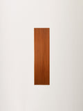 Highboard scandinavo anni 50/60 in rovere e teak con tre ante 9