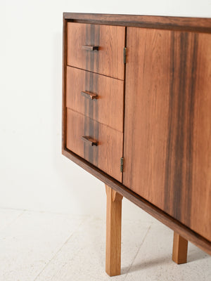 Piccolo sideboard scandinavo in palissandro 9