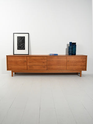 Sideboard vintage in noce anni 60