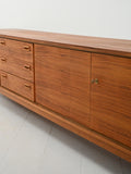 Sideboard vintage in noce anni 60 10