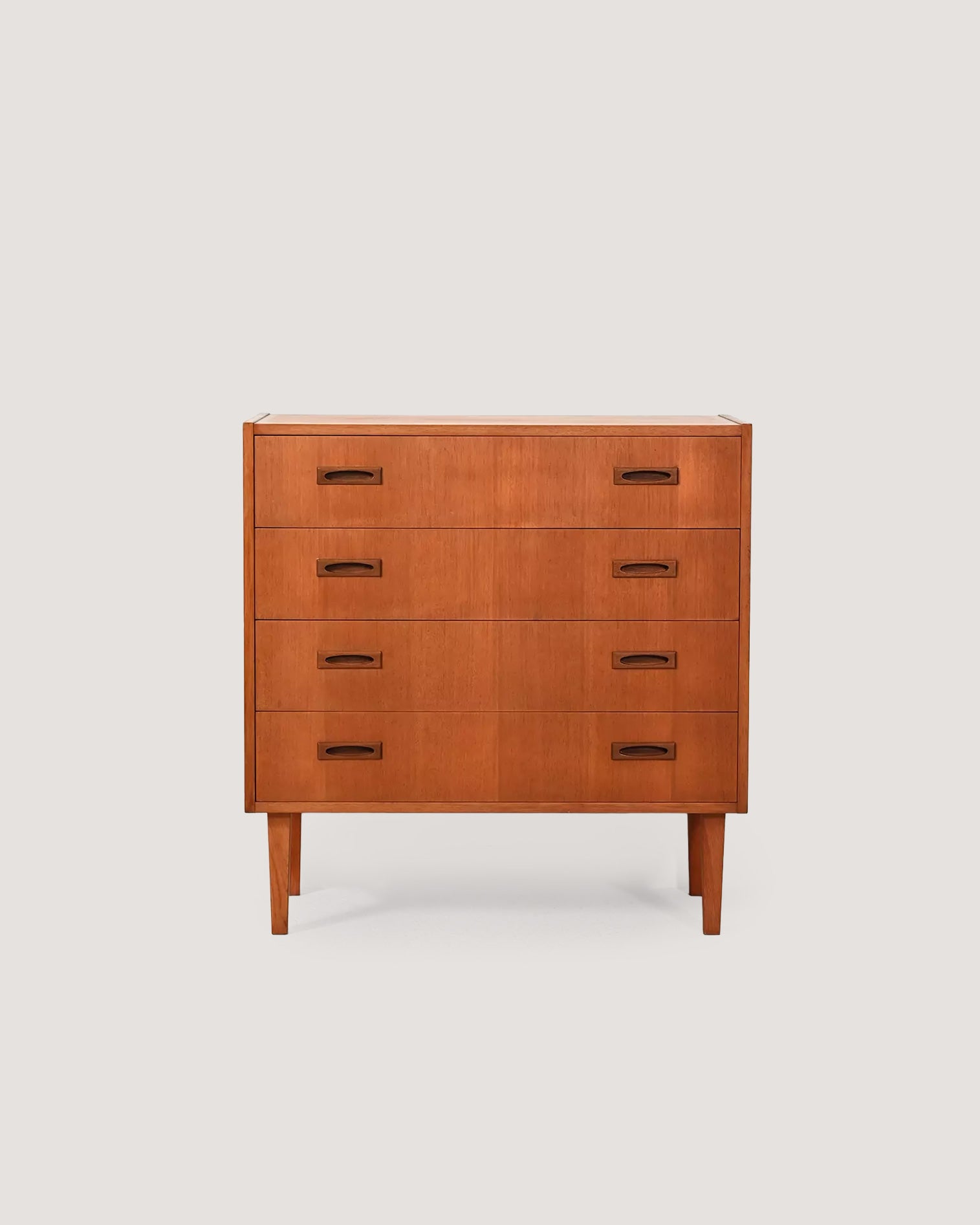Cassettiera scandinava anni ’60 in teak