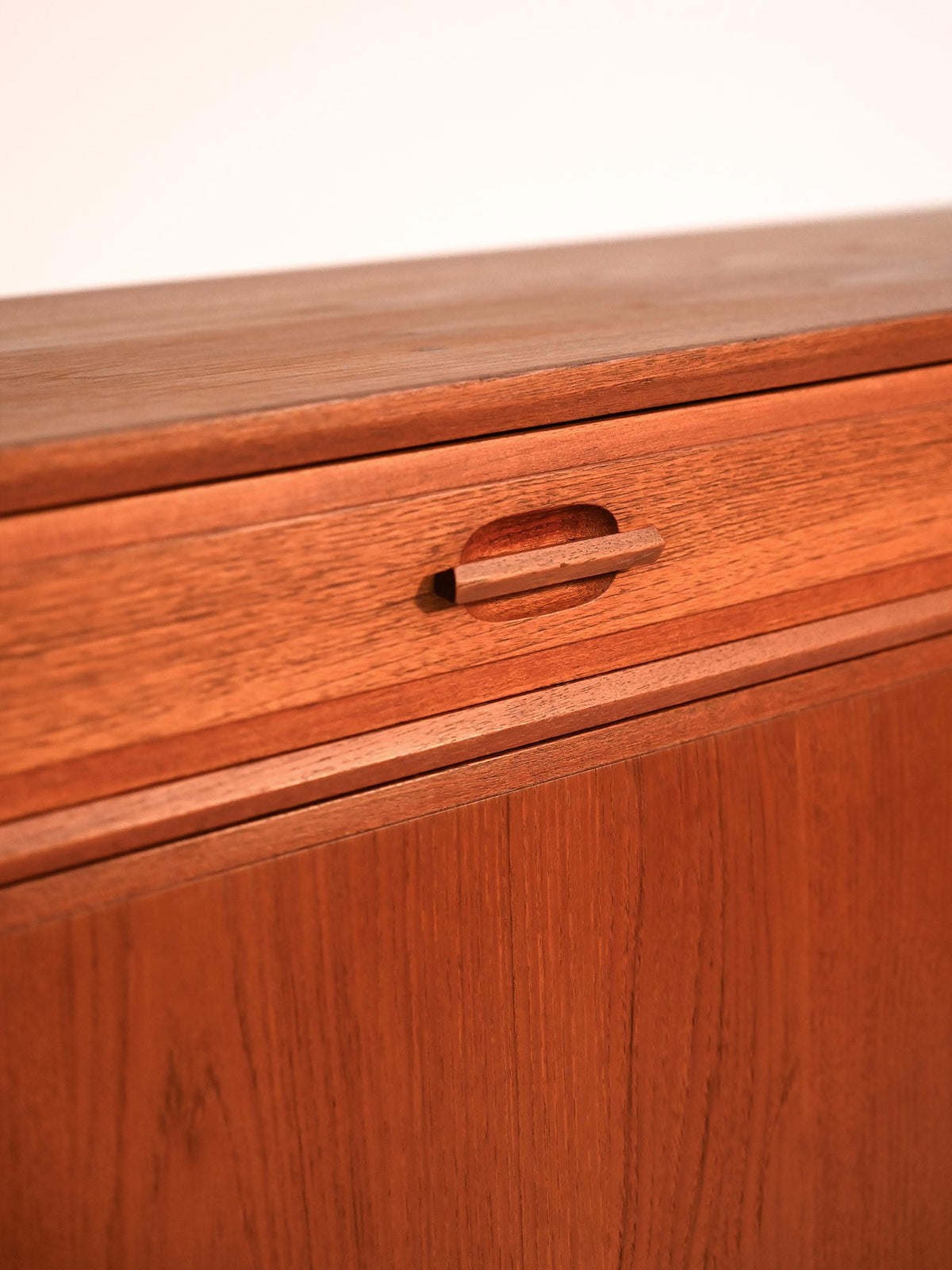 Sideboard scandinavo in teak, anni ’50-’60 7