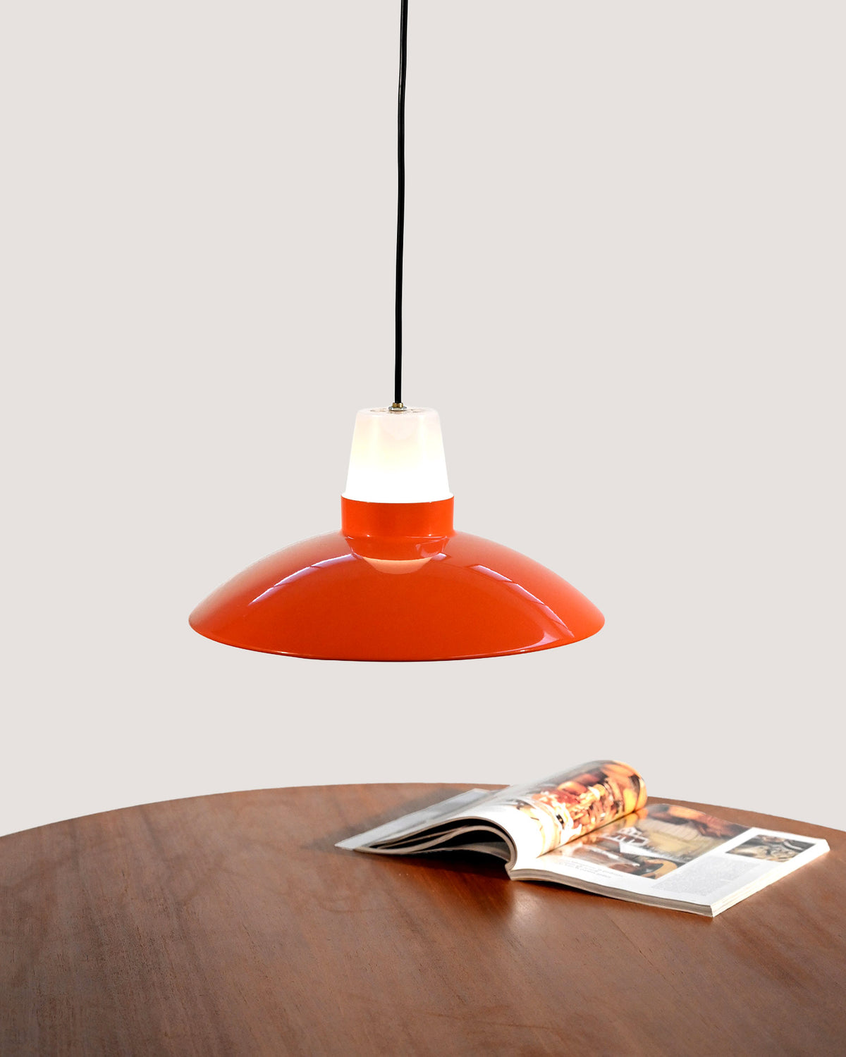 Lampada da soffitto stile Space Age di Sven Middelboe per Nordisk Solar, anni ’70