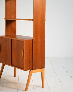 Libreria scandinava in teak, anni ’50/’60 5