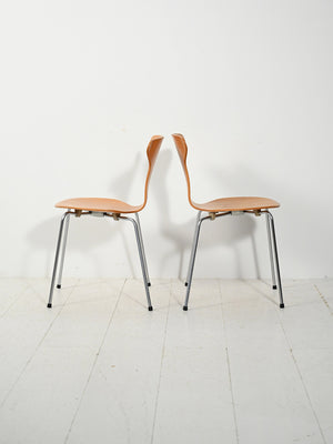 Set di 4 sedie “Mosquito” di Arne Jacobsen 5