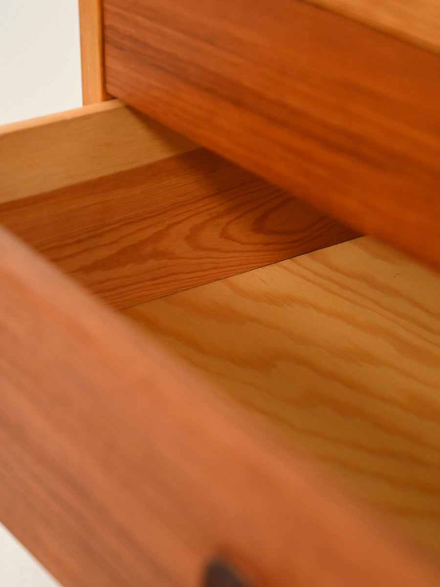 Cassettiera danese in faggio e teak di Børge Mogensen
