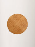 Coffee table scandinavo rotondo in betulla di Karl Andersson & Söner 11