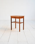 Comodino scandinavo in teak dalle linee classiche, anni ’60 1