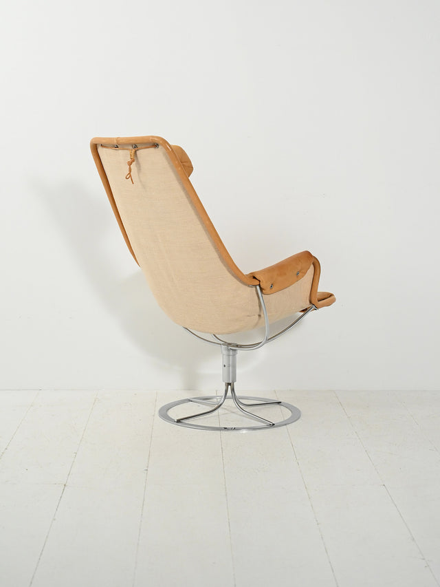 Poltrona girevole “Jetson” di Bruno Mathsson