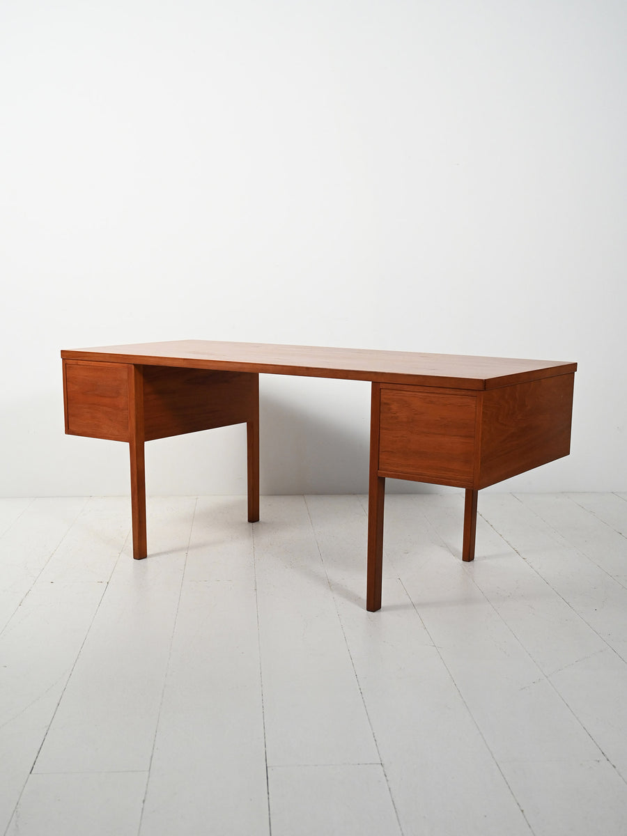Scrivania in teak di Nanna & Jørgen Ditzel