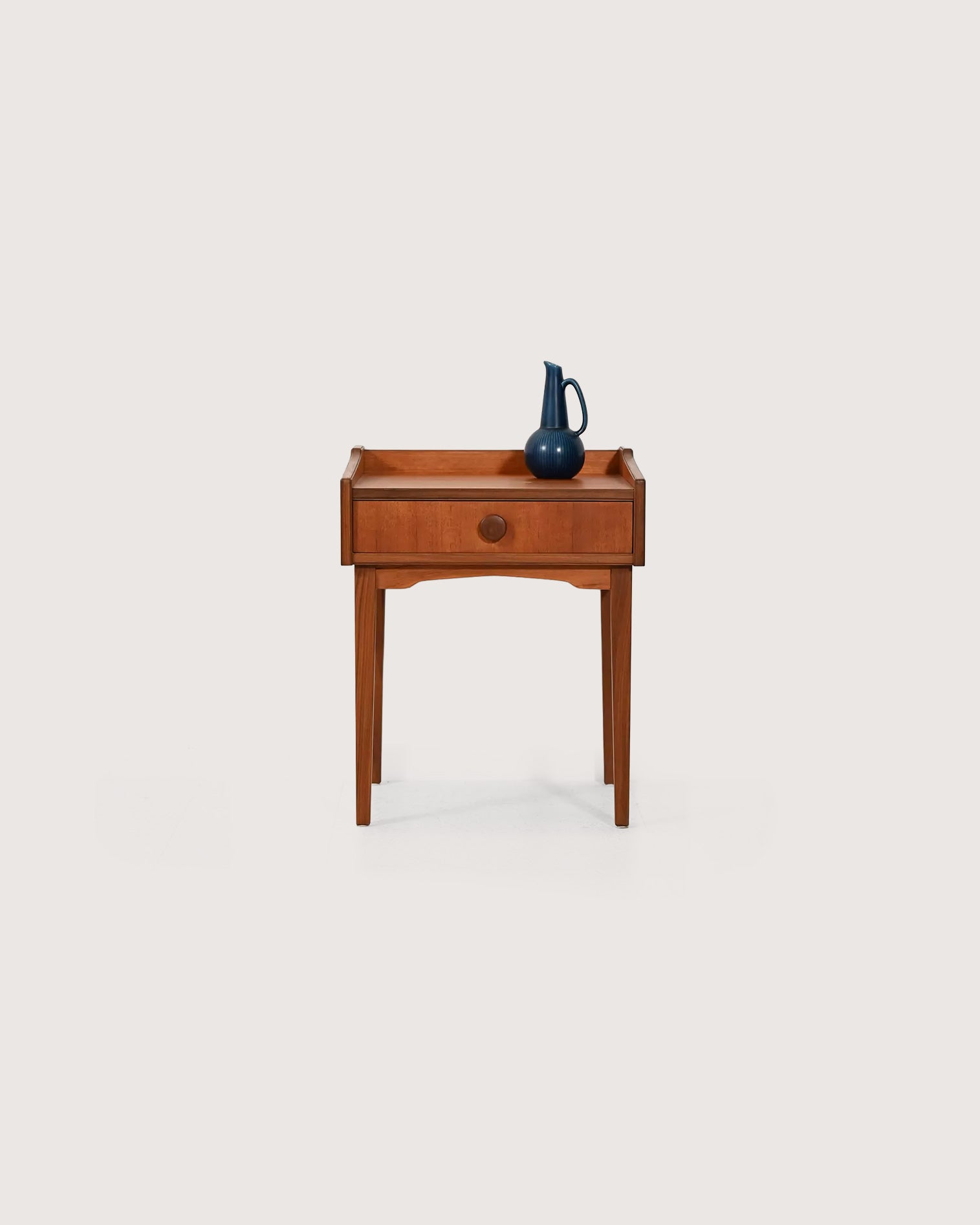 Comodino scandinavo anni ’50 in teak