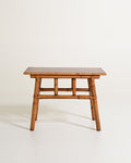 Tavolino in bambù e legno anni '60