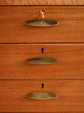 Cabinet danese anni ’50 con maniglie in ottone 6