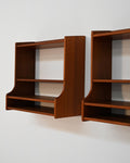 Comodini sospesi in teak Scandinavia anni ’60 3