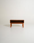 Tavolino rettangolare in teak, anni '60