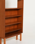 Libreria scandinava in teak, anni '60