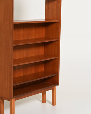 Libreria scandinava in teak, anni '60