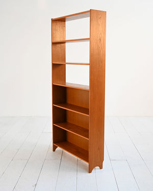 Libreria scandinava in teak, anni ’50/’60 1
