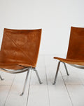Coppia di poltrone modello "PK22" di Poul Kjærholm per E. Kold Christensen, anni ’50 3