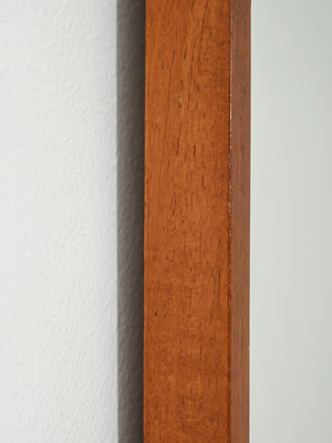 Specchio scandinavo in teak anni Sessanta 3