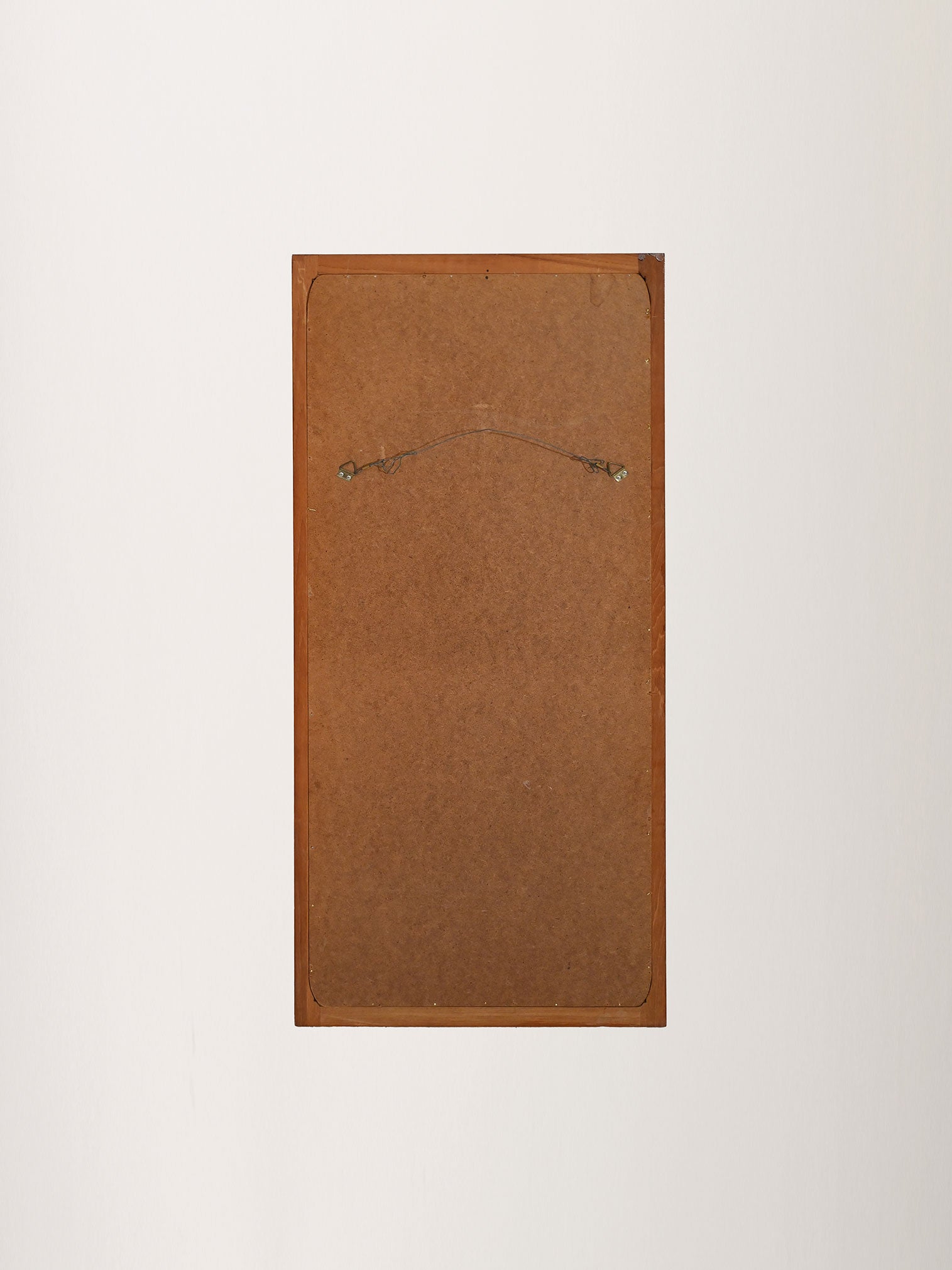 Specchio scandinavo in teak anni Sessanta 5