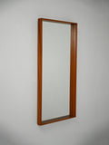 Specchio svedese in teak anni 50–60 1