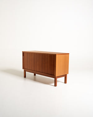 Sideboard a serranda orizzontale di Möbelindustrierna i Tierp AB, anni ’60