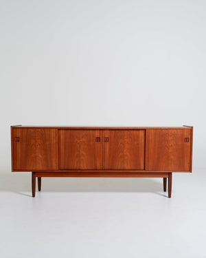 Sideboard in teak attribuito a Erik Brouer, Danimarca, anni ’50-’60