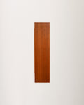 Sideboard scandinavo in teak con cassetti scultorei 10