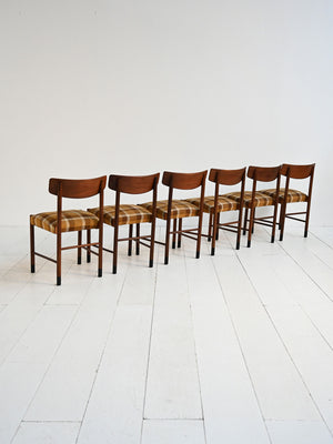 Sedie da pranzo in teak anni ’60 Karl Andersson & Söner 1