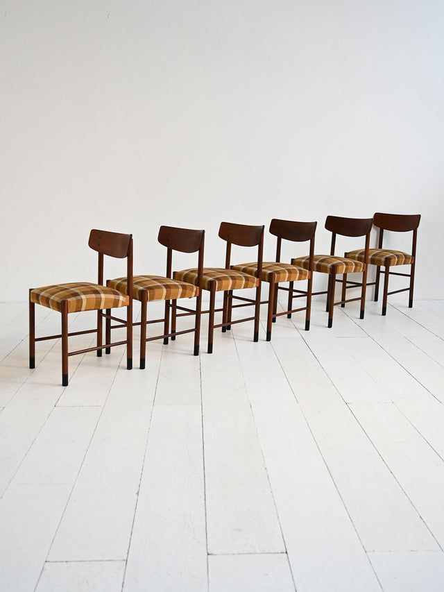 Sedie da pranzo in teak anni ’60 Karl Andersson & Söner
