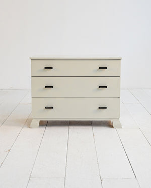 Cassettiera scandinava déco bianca, anni ’30/’40 2