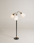 Lampada da terra svedese a tre luci, anni ’50