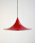 Coppia di lampade da soffitto attribuibili al modello “Semi” di Claus Bonderup e Torsten Thorup per Fog & Mørup, anni ’60 3
