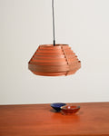 Lampada a sospensione in pino svedese nello stile di Hans Agne Jakobsson, anni '60