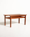 Panchetta scandinava a listelli in teak, anni ’60