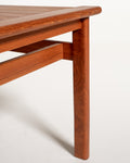 Panchetta scandinava a listelli in teak, anni ’60