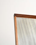 Toeletta vintage in teak con specchio integrato, anni '60