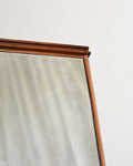 Toeletta vintage in teak con specchio integrato, anni '60